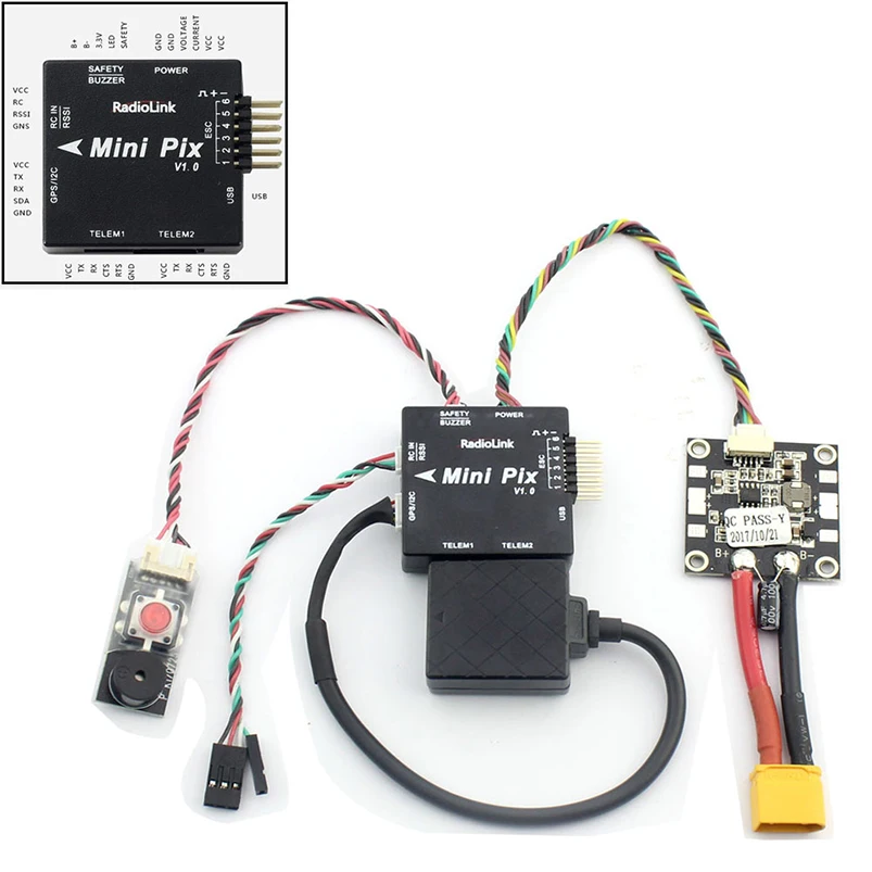 DIY Квадрокоптер 2 4G 8CH 360 мм RC FPV Дрон с радиоуправляемым приемником TX Mini PIX M8N GPS