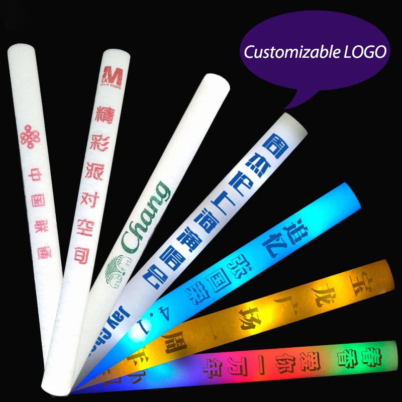 10 шт. светодиодная палочка из вспененного материала флуоресцентная