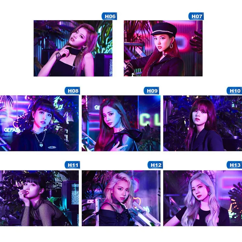1 шт. Высокое Качество Разные дизайны плакаты K-pop Girl Group дважды маленькие Висячие свитки живопись канцелярские принадлежности