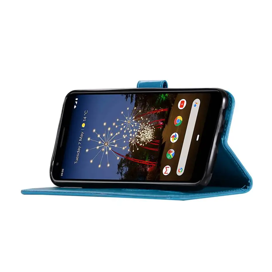 Чехол-книжка из искусственной кожи с 3D рисунком совы для Google Pixel 3A XL чехол-кошелек