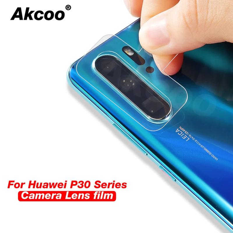 

Akcoo P30 camera lens protector 0.2mm thickness flexible glass for Huawei P30 Pro camera glass for mate 20 P20 pro lite glass