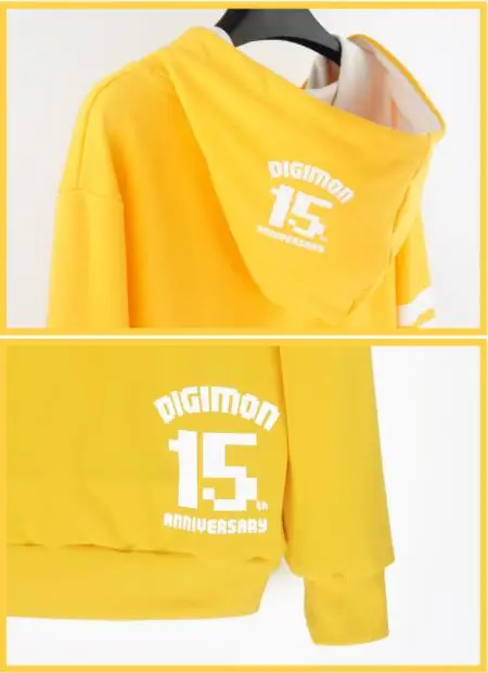 Новый Digimon Adventure Online TRI Digivice Ver.15th Синий Оранжевый ReArise Пальто Куртка с капюшоном