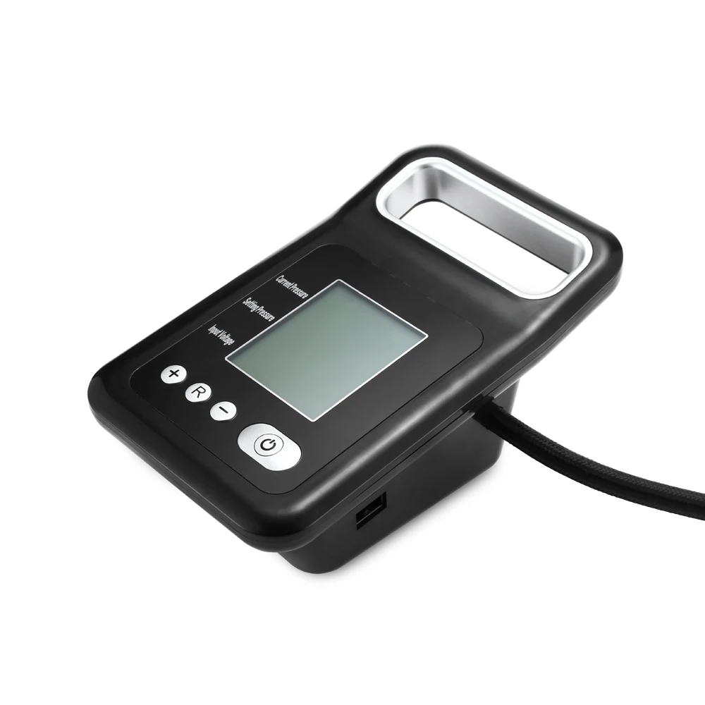 Портативный 12 В автомобиль воздушный насос Легкий шин раздувать Smart Digital Дисплей