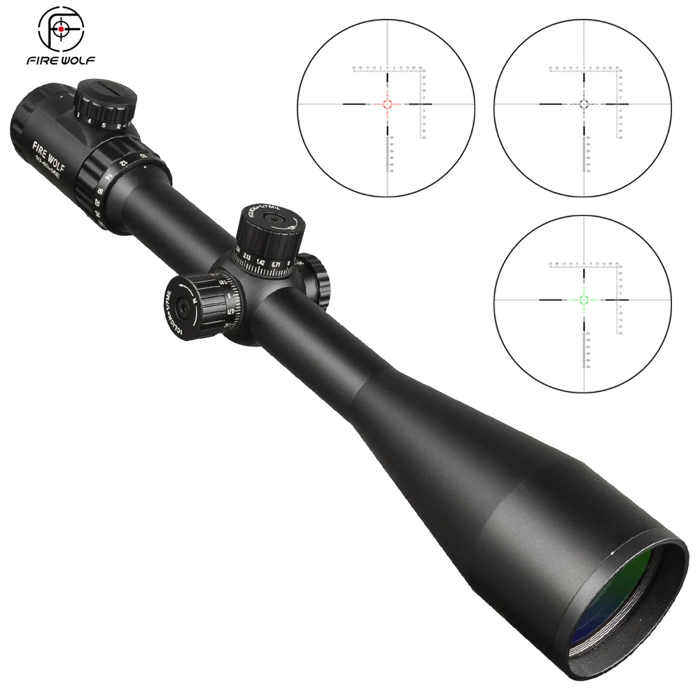 Прицел для охоты Fire Wolf 10 40X56 AOE оптический прицел с регулировкой параллакса