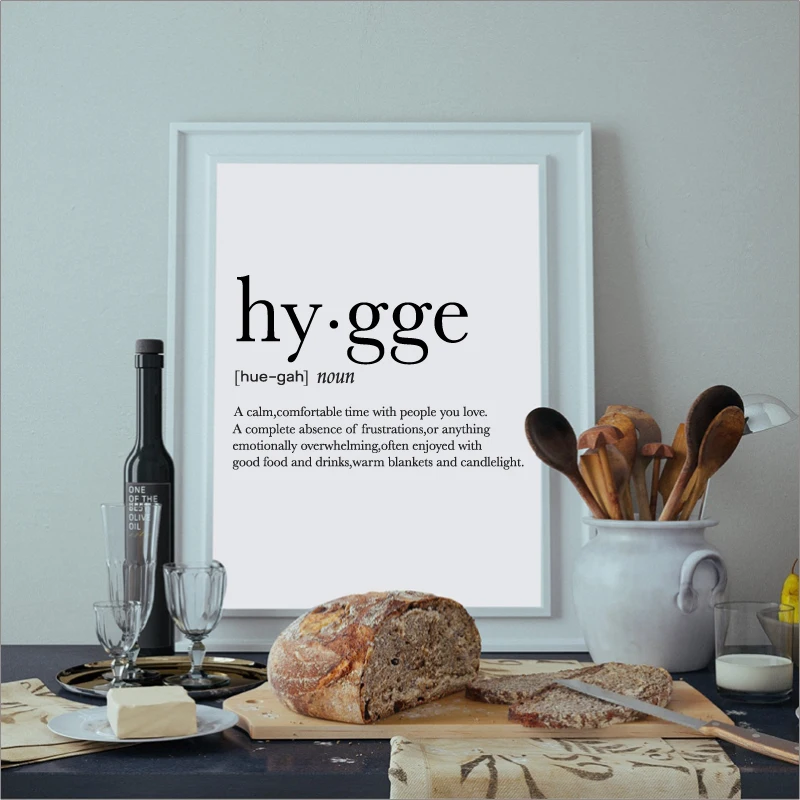 Абстрактная Минималистичная черно белая Hygge художественная работа с цитатами