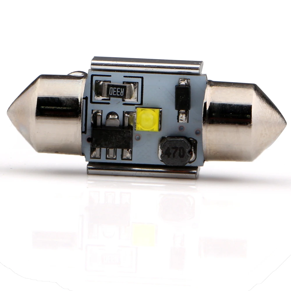 Светодиодная лампа Canbus 12 В 31 мм 7 Вт SMD 300 лм 10 шт. индикатор ошибок в парковке для