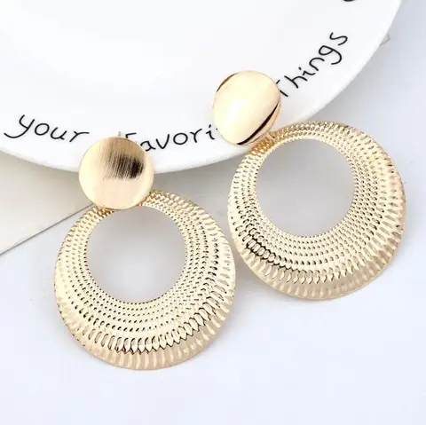 Серьги-капельки ZHEGUOYAOLU цинковый сплав