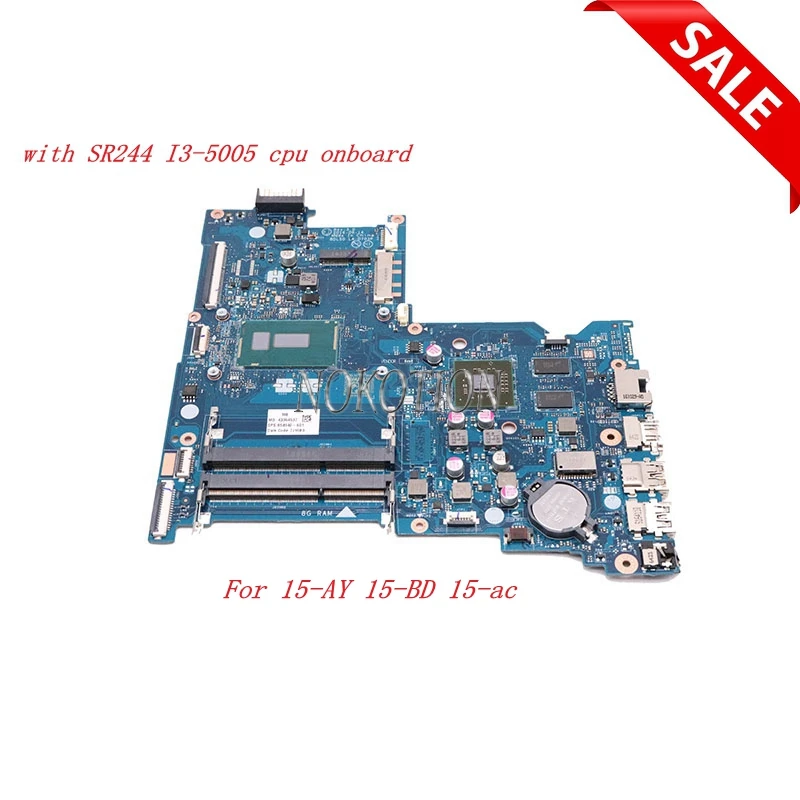 Nokotion BDL50 LA-D703P для HP 15-AY 15-BD 15-ac 854940-601 854940-001 материнская плата ноутбука с