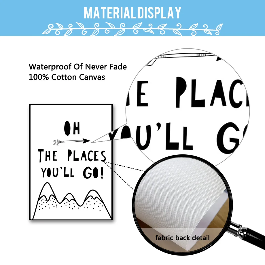 Мотивационные кавычки палатки горные скандинавские плакаты и принты настенная