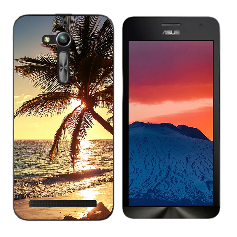 18 Чехол для Asus X014D чехол для Asus Zenfone GO ZB450KL ZB452KG 2nd Gen ASUS_X014D DIY чехол с изображением сосны - Цвет: 18
