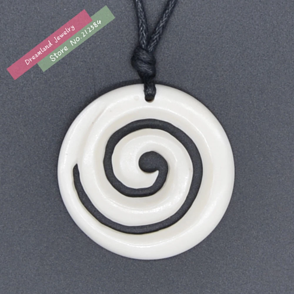 Бесплатная доставка 1 шт. Новая Зеландия маори ручная работа резные яки кость