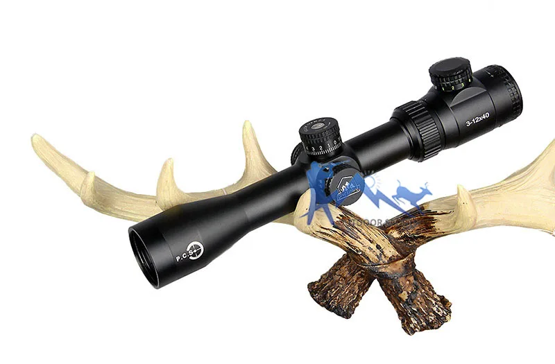 Canis Latrans Новый тактический военный 3 12X TR3 12x40 кровянистые выделения прицел для игра