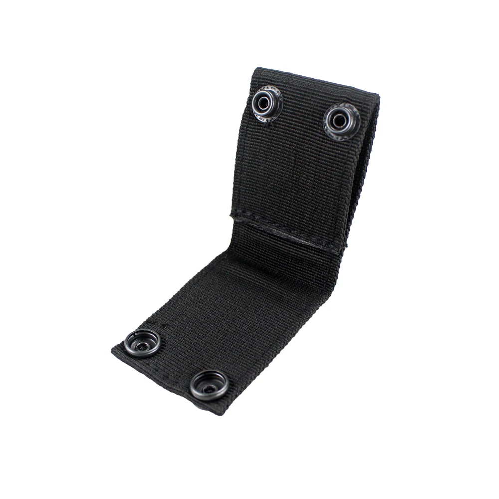 Quick Release Handcuff Strap Holder Holster Dual Safety Snap Closure Fits up to 2 inch Duty Belt|Кобуры| |
