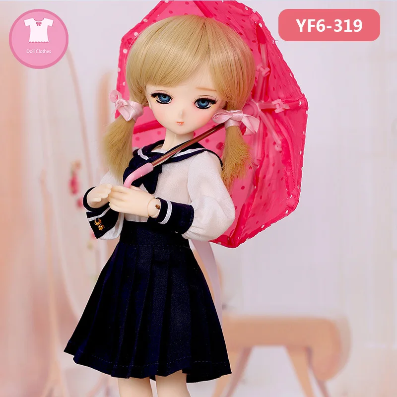 BJD одежда 1/6 Yosd SQ31 Чиби МО Tsubaki SD девушка тело платье красивая кукла наряд