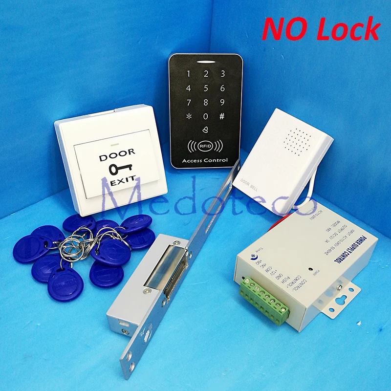DIY RFID система контроля допуска к двери комплект + Электрический блокировочный