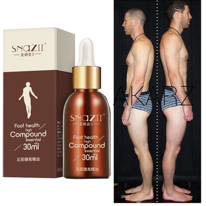 

SNAZII Height Increasing Oil Medicine Body Grow Taller Essential Oil Foot Health Care Products Promot Bone Growth