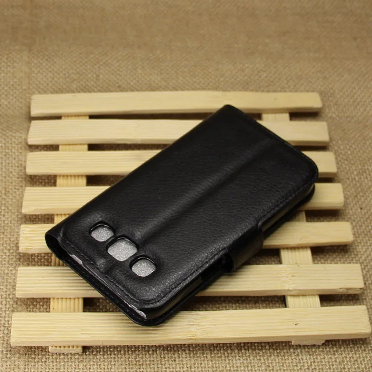 Flip Wallet PU Leather Case Cover With 9 Optional Colors For Samsung Galaxy Win I8552 Mobile Phone Shell Accessories Fashion Red | Мобильные