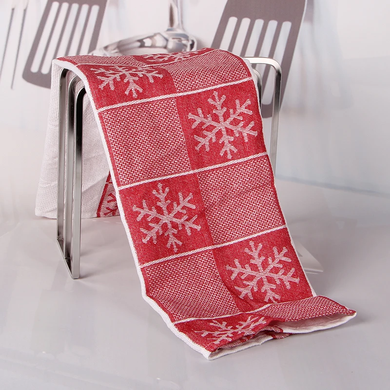3pc Qf206 Snowflake pure cotton handmade clean cloth soft Cloths Car Auto Wash Dry Clean Polish Cloth for Kitchen Dirt Cleaning | Дом и сад