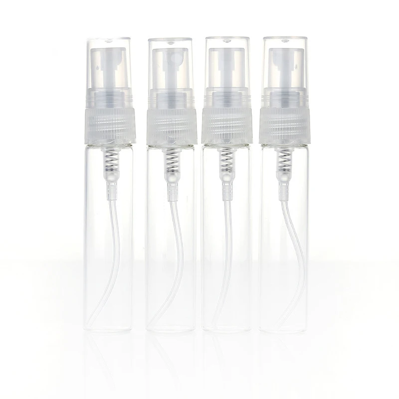 

Wholesale 1000pcs/lot Small Perfume Vials Atomizer Refillable Pump Spray Bottles 3ML Sample Perfume Bottles DHL Free Shipping