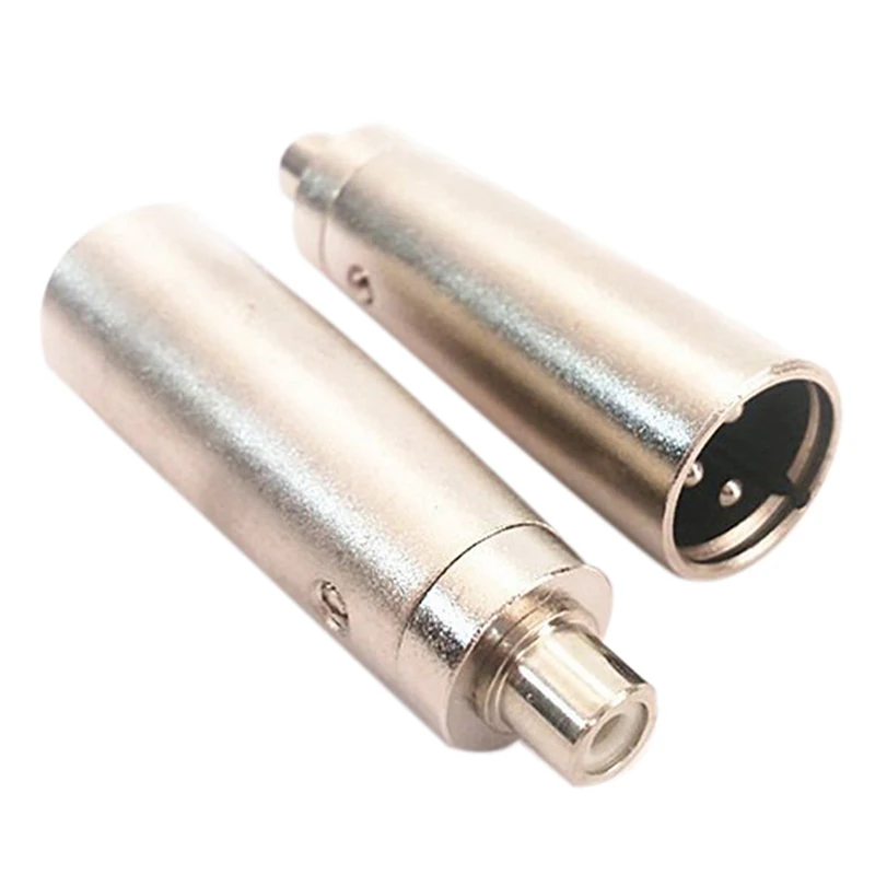 3 контактный разъем XLR штекер RCA гнездо Аудио адаптера применяется на усилитель