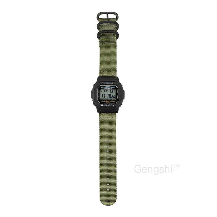 16 мм нейлон сменный ремешок для наручных часов Casio G SHOCK PRW 3000B 3100 6000 6100 PRG 300