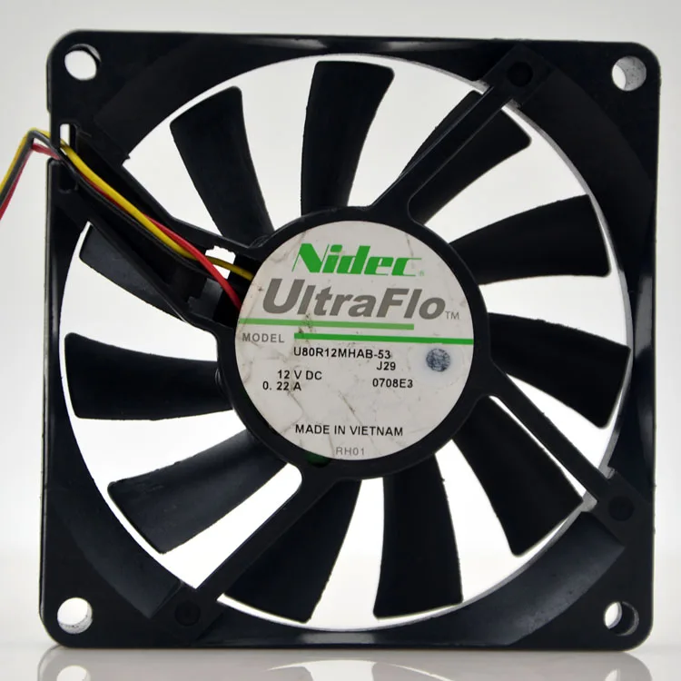

New original U80R12MHAB-53 12V 0.22A 8015 silent cooling fan