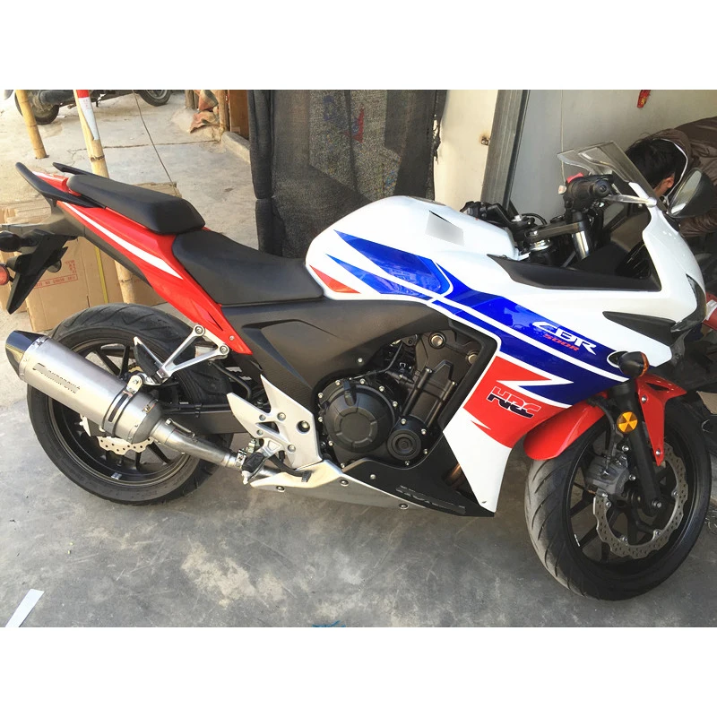 

CBR500R CB500X CB500F Middle Link Pipe 51mm Motorcycle Silencer System for Honda CBR500 CB500X CB500F All years
