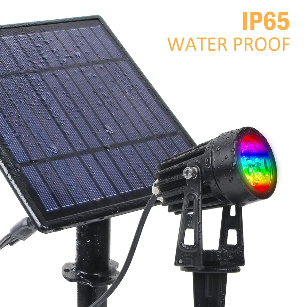 Фонарь светодиодный на солнечной батарее водонепроницаемый IP65|Светодиодные