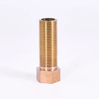 bushing 12 bsp male x female coupling brass pipe fitting connector joint adapter length 70mm