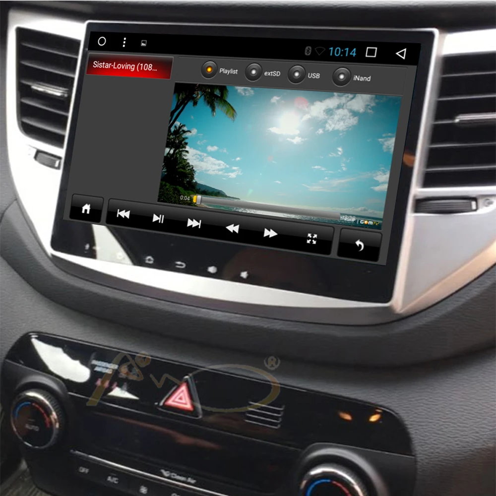 Автомобильный GPS плеер Android 7 1/8 0 навигация для Hyundai IX35 TUCSON 2015 2016 2017 Navi Стерео