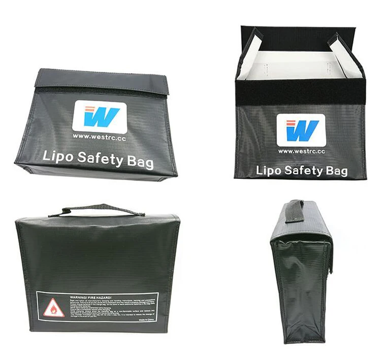 LiPo Guard Lipo Battery Safety Bag взрывозащищенный Анти-взрывобезопасный безопасный большой