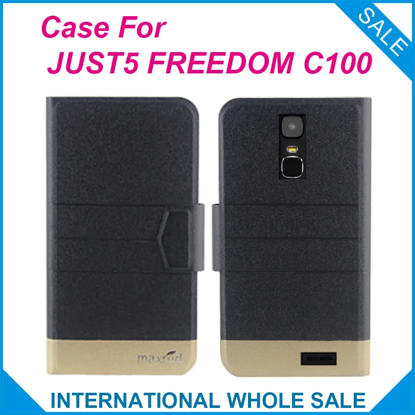 Оригинал! JUST5 FREEDOM C100 чехол 5 цветов высококачественный откидной Ультратонкий