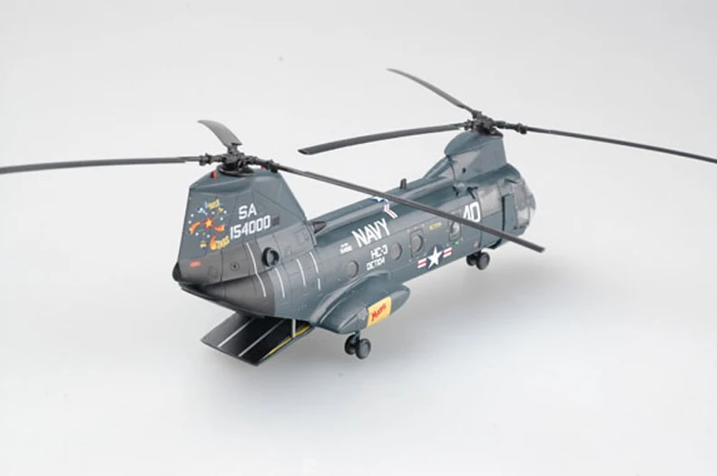 Статическая модель самолета 1: 72 Масштаб модель вертолета самолет нам CH-46D Готовые модели 37001