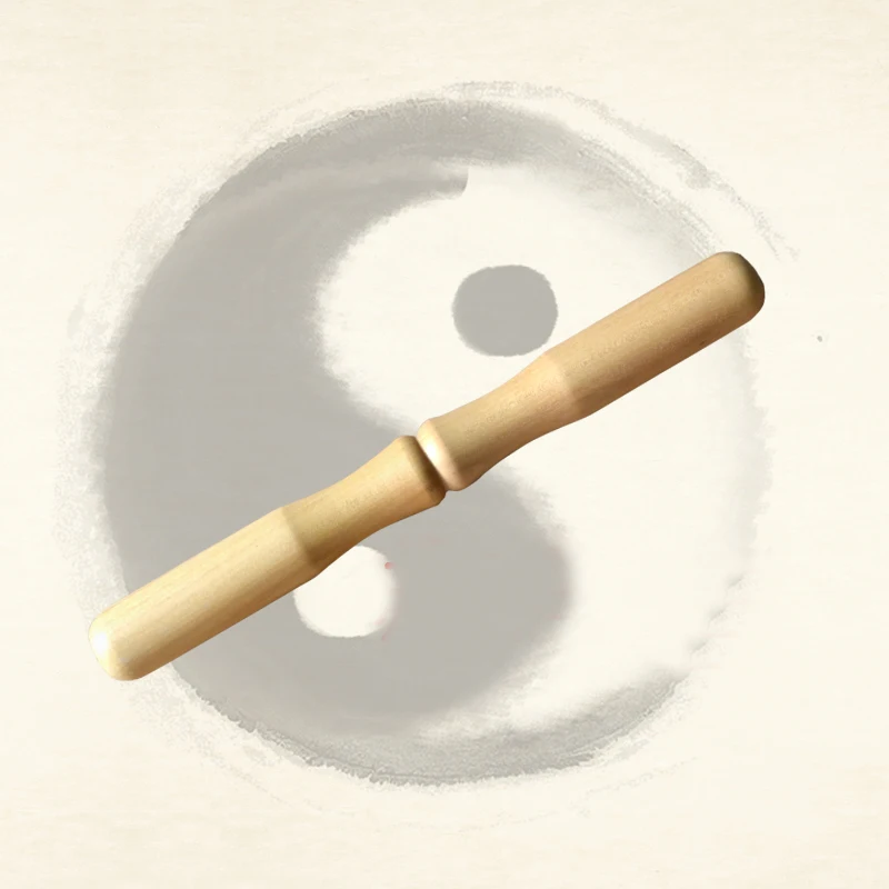 

Tai Chi Qigong Stick Martial Arts Taiji Ruler Kungfu Bang Polished Solid Wood Exercise Equipment Beginner Wooden
