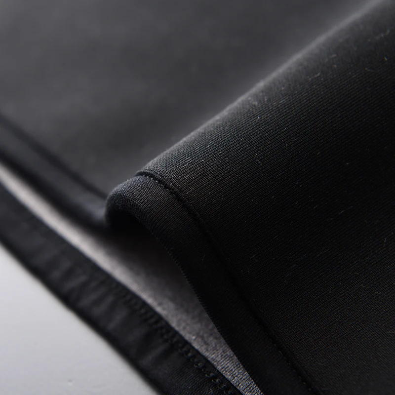 Minglu Новое поступление композитная ткань мужские толстовки высокое качество