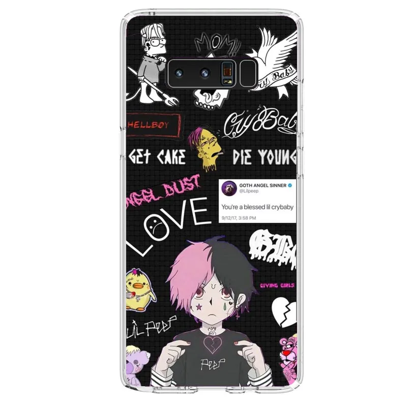 Lil Peep hellboy Life is Beautiful Cry Baby Мягкий силиконовый чехол из ТПУ для Samsung S5 S10 S10LITE S8 S9 S9PIUS S7EDGE S6 2018A8 A6