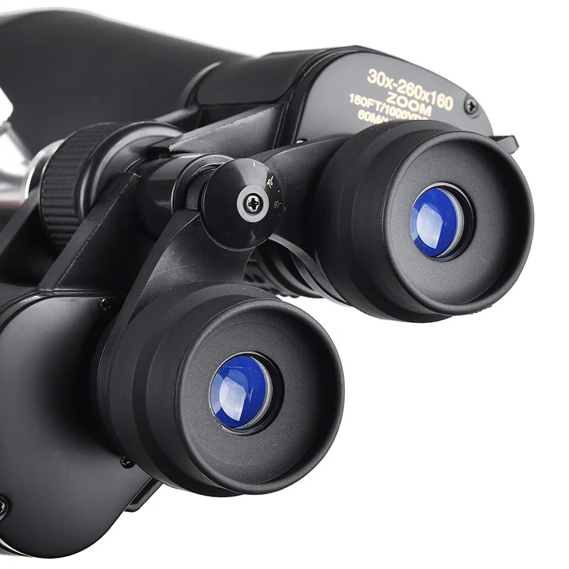 SAKURA BAK4 черный 30-260X160 супер мощный большой телескоп с большим зумом, бинокль для охоты со звездами, часы с Луной