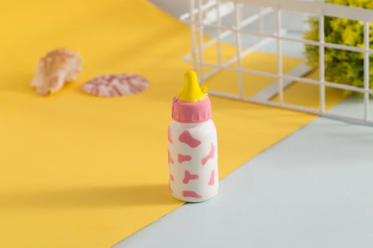 Squishy Milk Box Slow Rising Banana Ice Cream Cute Bread Jumbo Simulate Pendant French Fries Squeeze Stress Stretch Kids Gift | Игрушки и