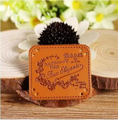 Профессиональные Заказные (200 шт./лот) полиуретановая кожа ценник на основе