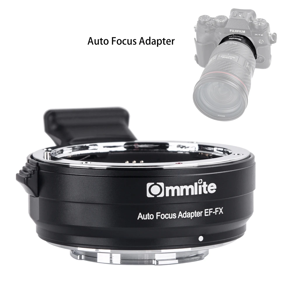 Новый переходник с автофокусом commlite EF-FX AF для объектива Canon EOS EF Fuji FX mount X-T3 X-Pro2 X1 Pro