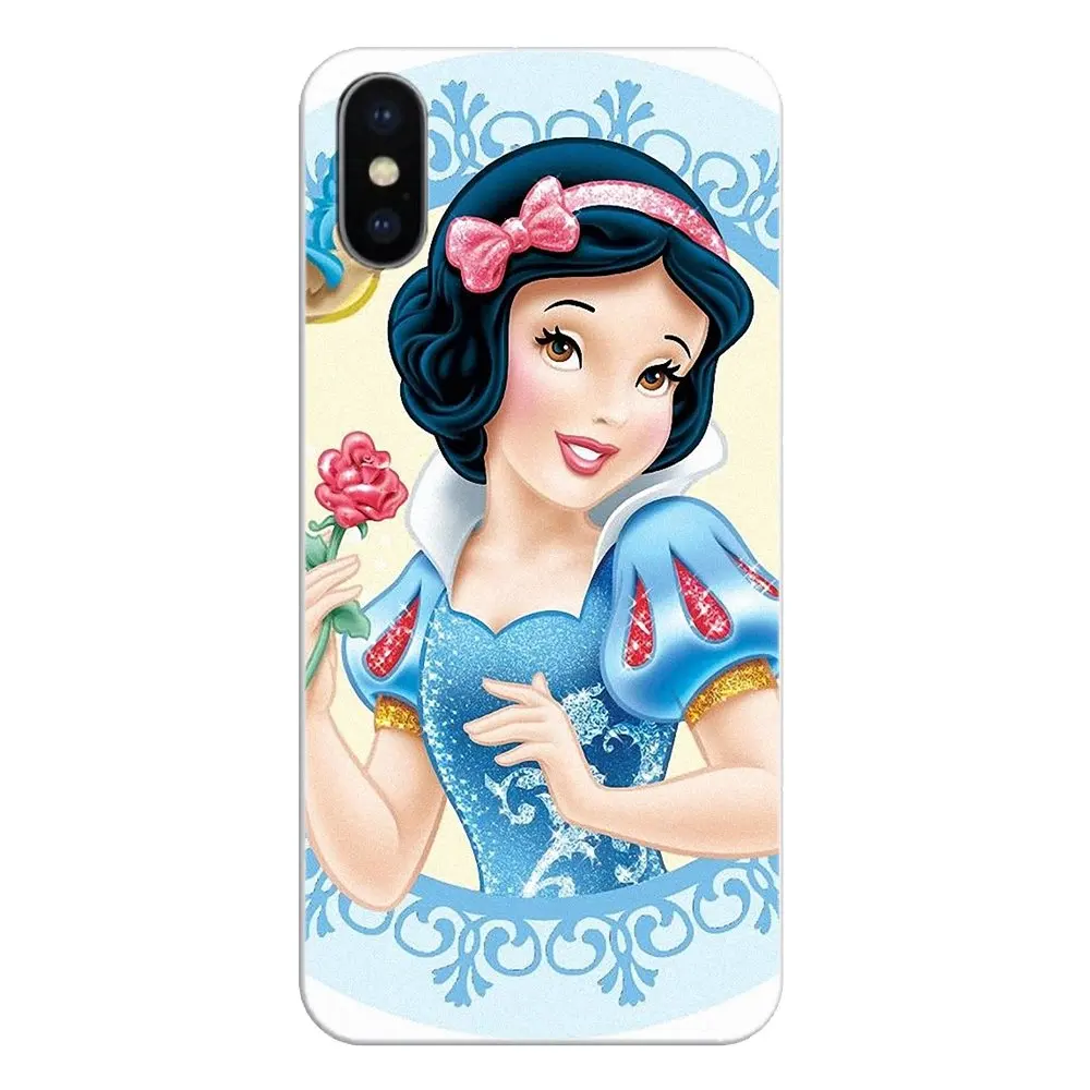 Cartoon Snow White berry Maleficent For iPhone XS Max XR X 4 4S 5 5S 5C SE 6 6S 7 8 Plus Samsung Galaxy J1 J3 J5 J7 A3 A5 Cover |