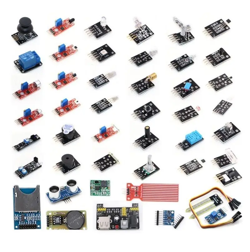 

45 in 1 Sensors Modules Starter Kit For arduino N