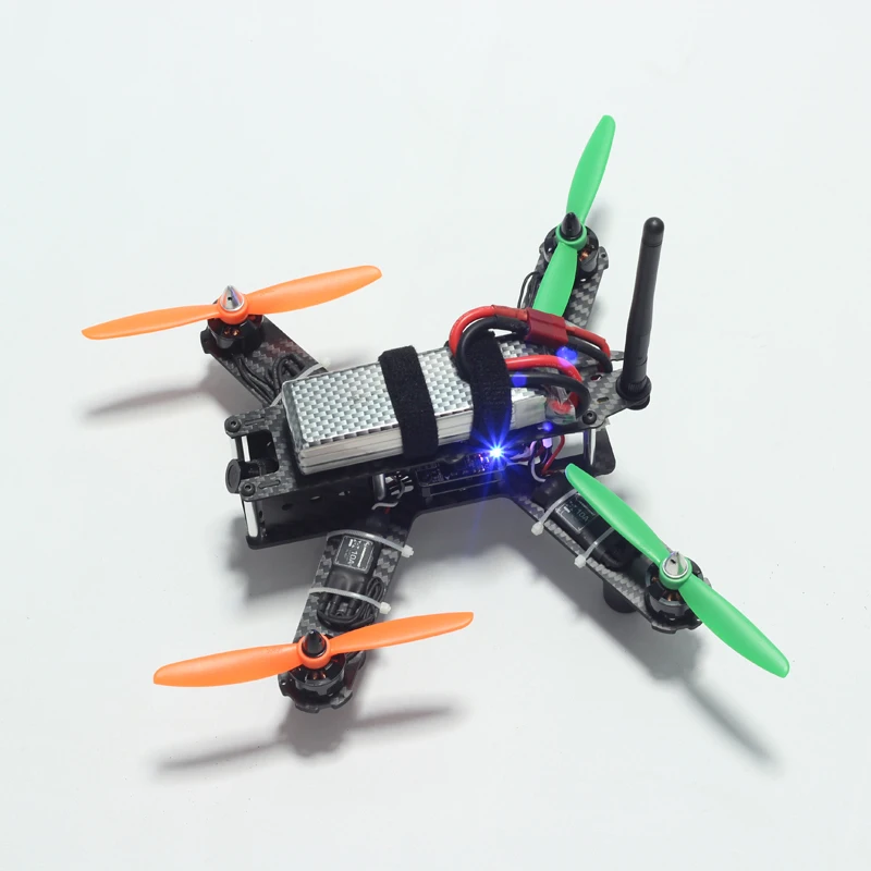 DIY мини Дрон FPV QAV180 QAV210 Cross Racing Arms Квадрокоптер из чистого углеродного волокна Рама