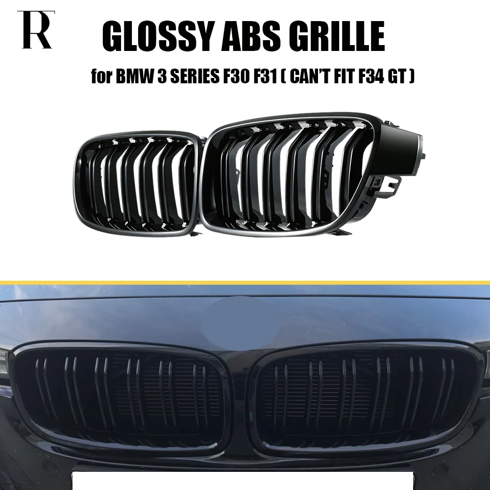 M3 СТИЛЬ ABS черный F30 F31 Передняя Замена почек решетка для BMW 320 328 335 авто гонки на