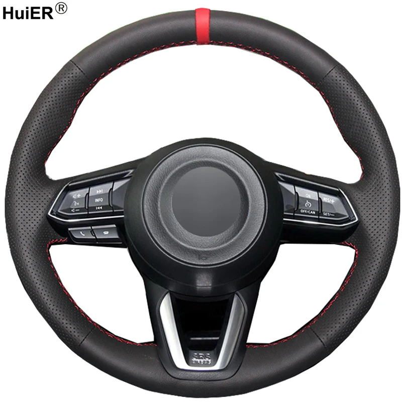 Рукоделие шитья для Mazda 3 Axela 2017 2018 2019 6 Atenza Φ 2019|Чехлы на руль| |