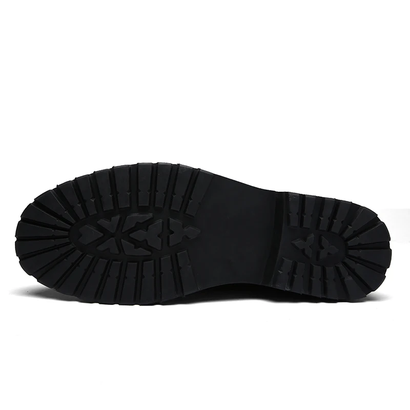 Мужские туфли-оксфорды VANCAT черные дышащие модельные туфли из натуральной кожи на