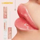 3 шт.лот LANBENA, усилитель сексуальной губы, усилитель для полной губ, бесцветный увлажняющий гель для губ, питательная сыворотка для ухода за лицом