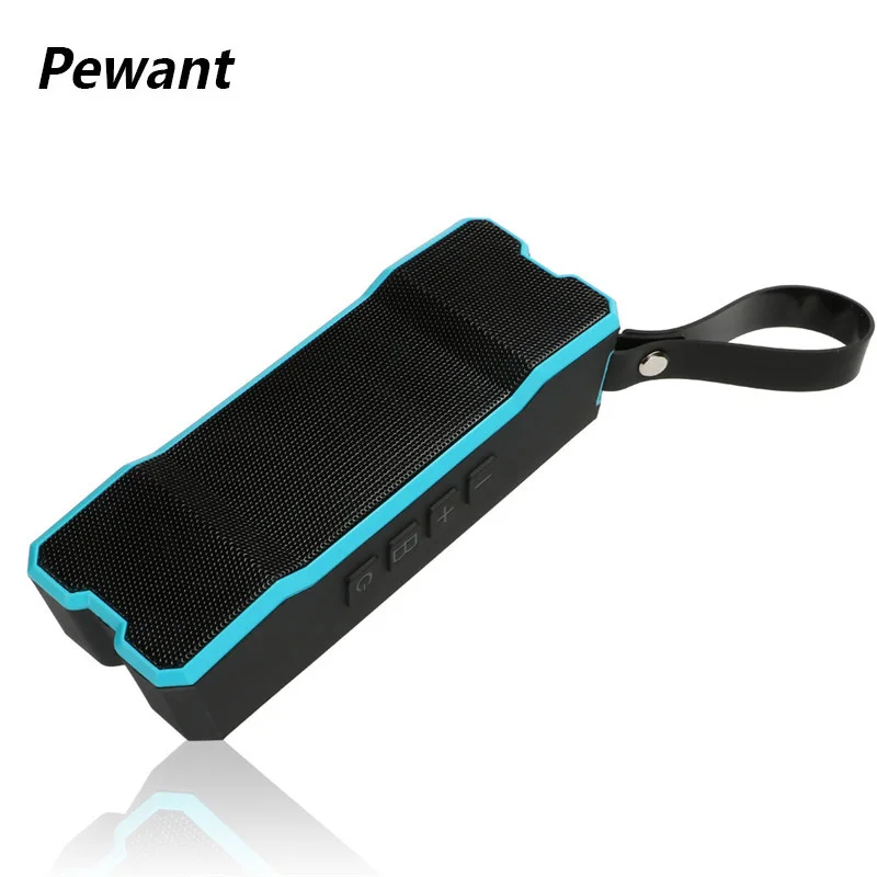 Pewant Портативный Bluetooth Динамик с IPX6 Водонепроницаемый Блютуз Колонка Поддержка TF