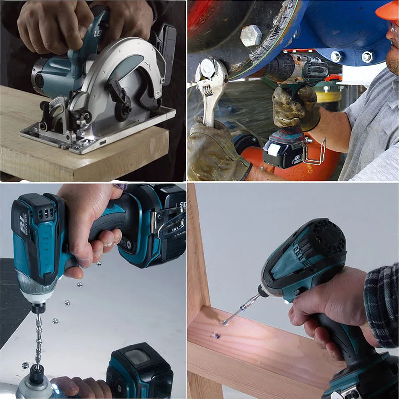 6.0Ah 18V литий-ионная аккумуляторная Батарея для Makita Bl1815 Bl1830 Bl1820 Bl1850 Bl1840 Bl1850B-2 Lxt-400 Bl1845 194205-3 Bl18