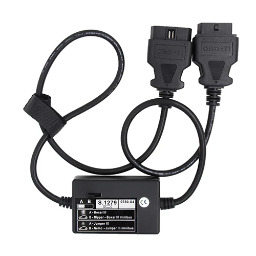 S1279 Interface Lexia 3 PP2000 Diagbox V7.83 прошивка 921815C Автомобильная диагностика для Citroen/для peugeot сканирующий инструмент leixia3 OBD2 диагностический инструмент - Цвет: S1279 Interface